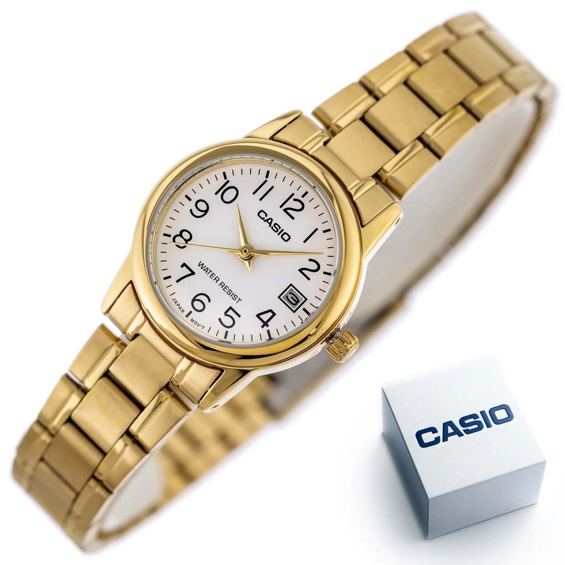 ZEGAREK DAMSKI CASIO LTP-V002G-7B2UDF (zd587g) + BOX ZEGAREK DAMSKI CASIO LTP-V002G-7B2UDF (zd587g) + BOX - Lorence 4549526175206