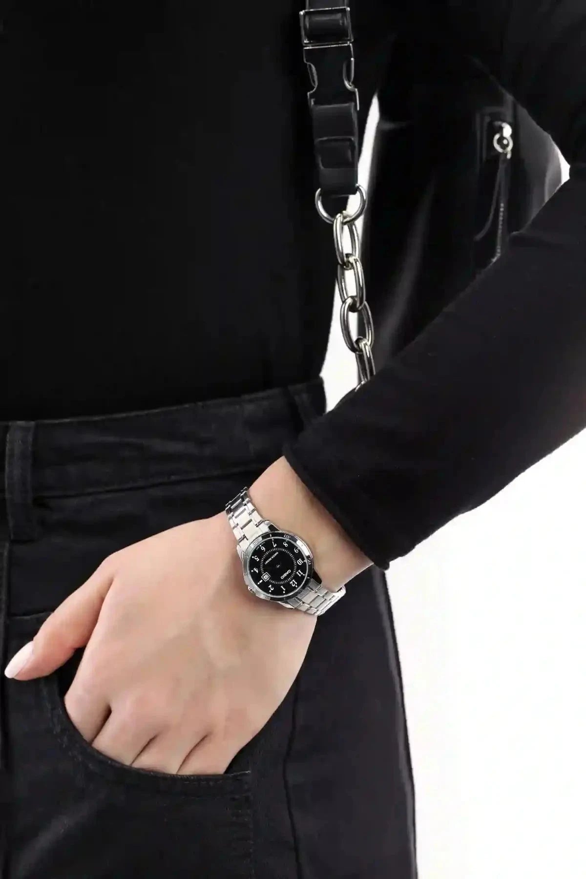 ZEGAREK DAMSKI CASIO LTP-V004D-1BUDF (zd568a) + BOX ZEGAREK DAMSKI CASIO LTP-V004D-1BUDF (zd568a) + BOX - Lorence 4971850057307