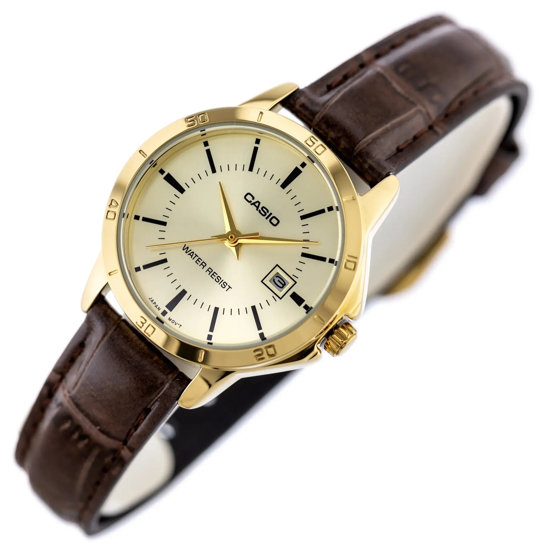 ZEGAREK DAMSKI CASIO LTP-V004GL-9A (zd569d) + BOX ZEGAREK DAMSKI CASIO LTP-V004GL-9A (zd569d) + BOX - Lorence 4971850057376