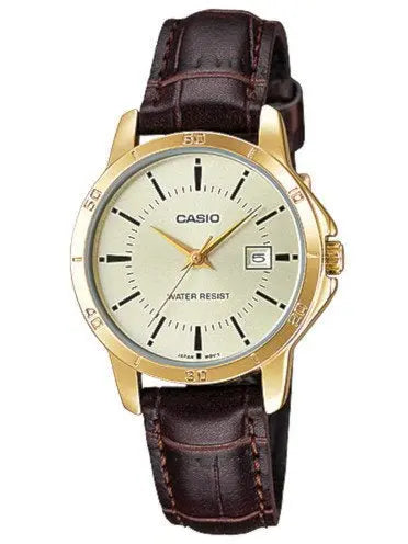 ZEGAREK DAMSKI CASIO LTP-V004GL-9A (zd569d) + BOX ZEGAREK DAMSKI CASIO LTP-V004GL-9A (zd569d) + BOX - Lorence 4971850057376