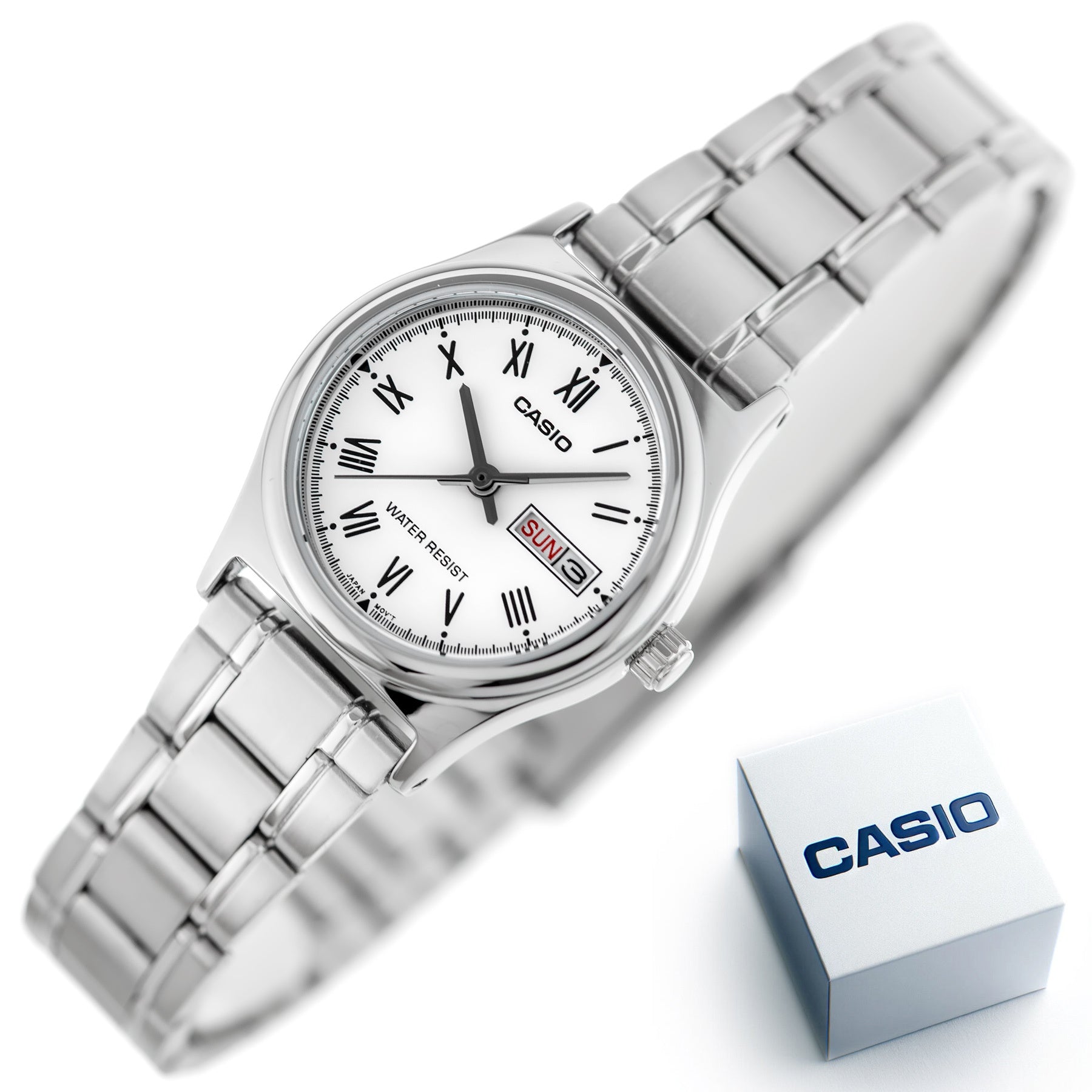 ZEGAREK DAMSKI CASIO LTP-V006D-7B + BOX ZEGAREK DAMSKI CASIO LTP-V006D-7B + BOX - Lorence 4971850030362
