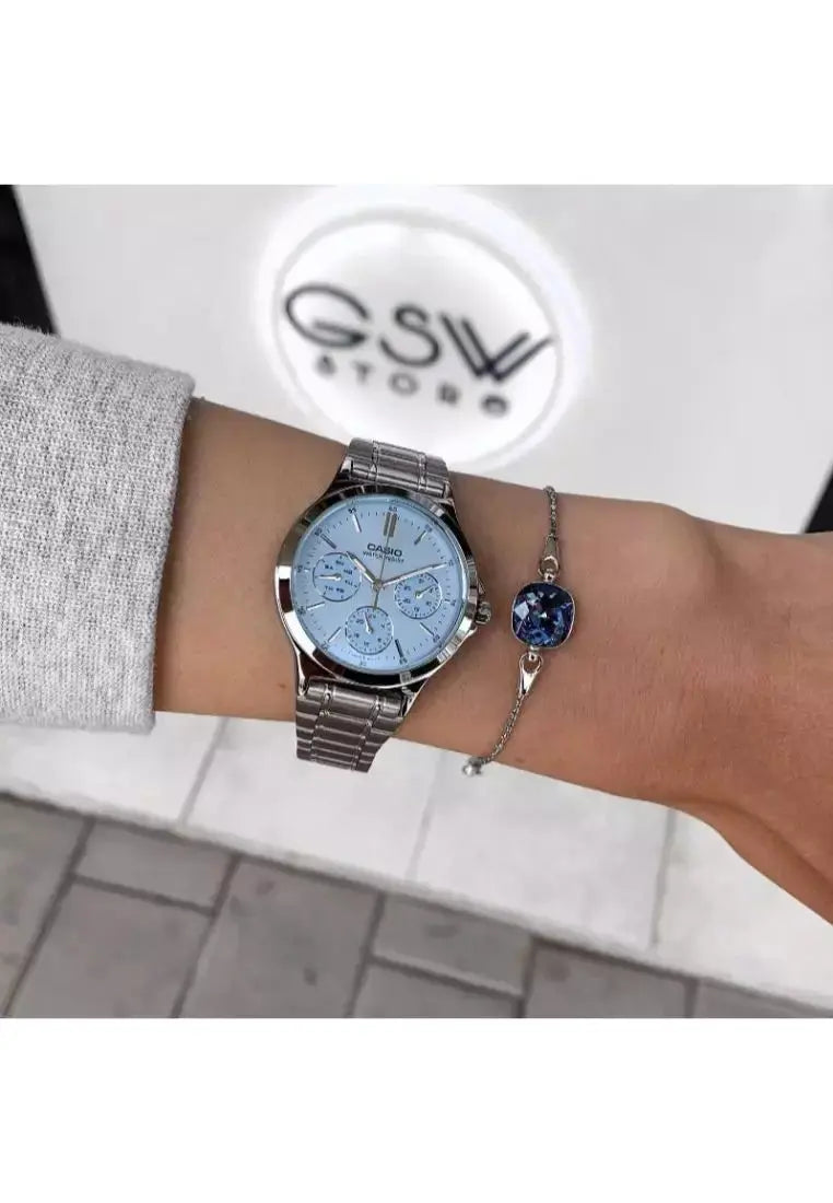 ZEGAREK DAMSKI CASIO LTP-V300D-2AUDF (zd566f) + BOX ZEGAREK DAMSKI CASIO LTP-V300D-2AUDF (zd566f) + BOX - Lorence 4549526132728