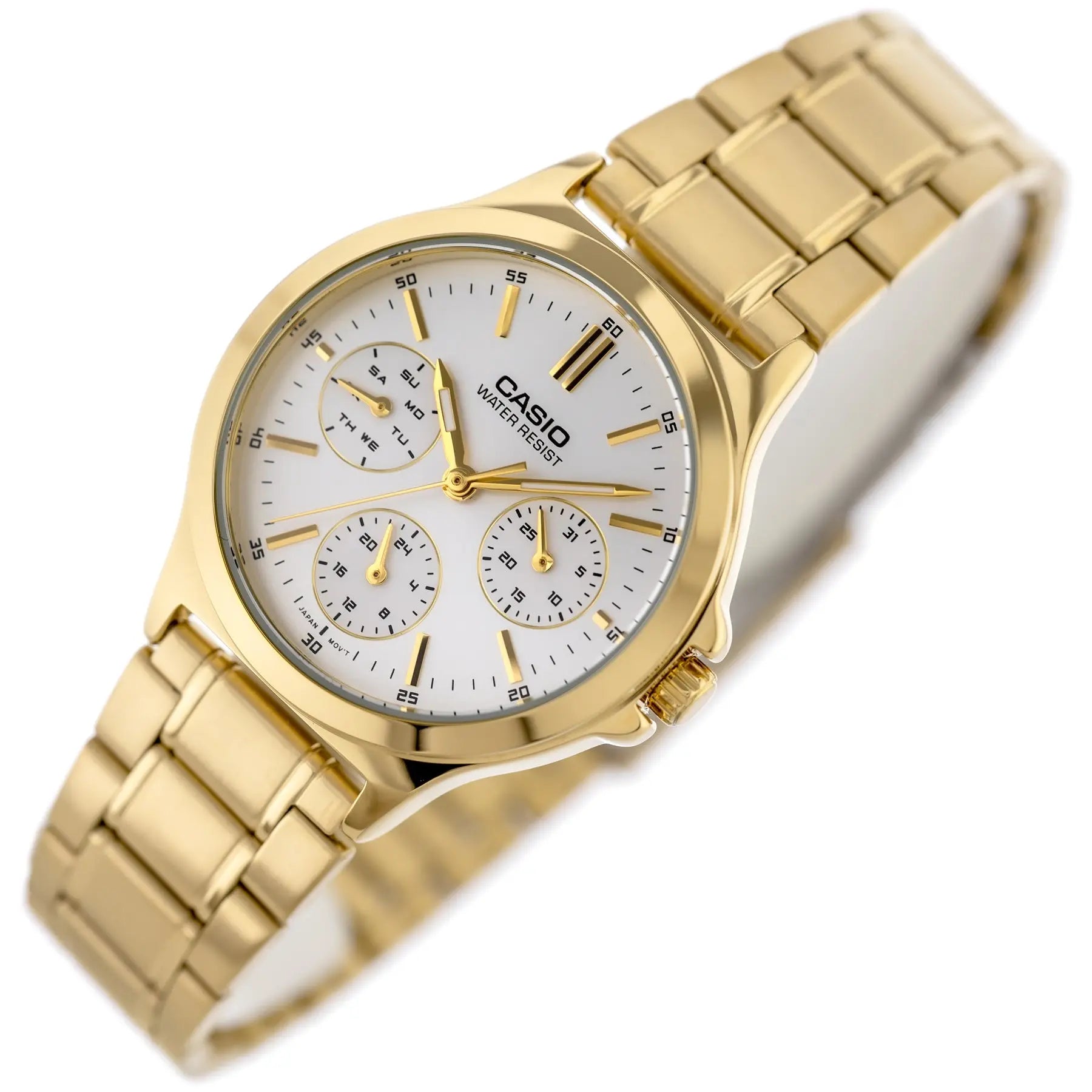 ZEGAREK DAMSKI CASIO LTP-V300G-7A (zd566b) + BOX ZEGAREK DAMSKI CASIO LTP-V300G-7A (zd566b) + BOX - Lorence 4549526132766