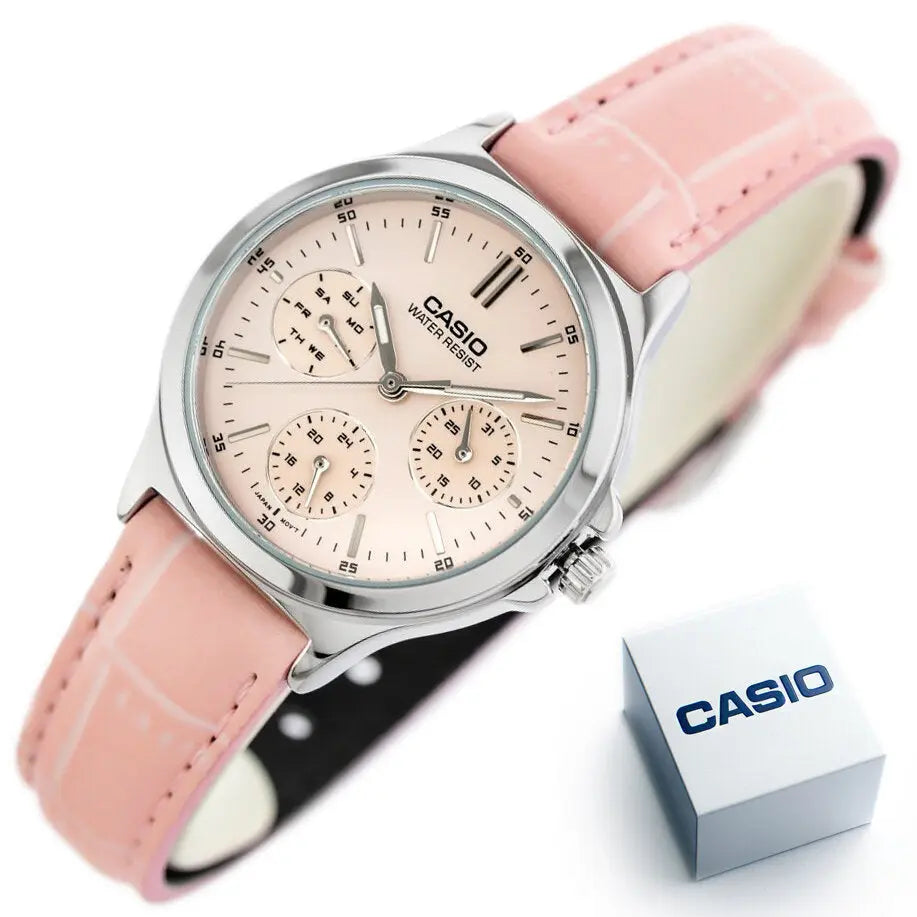ZEGAREK DAMSKI CASIO LTP-V300L-4A (zd581b) + BOX ZEGAREK DAMSKI CASIO LTP-V300L-4A (zd581b) + BOX - Lorence 4549526132803