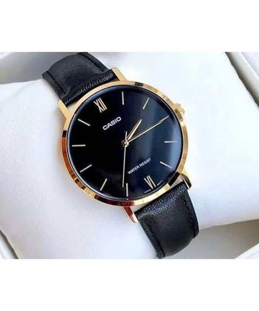 Zegarek Damski Casio LTP-VT01GL-1B (zd634a) Zegarek Damski Casio LTP-VT01GL-1B (zd634a) - Lorence 4549526270802