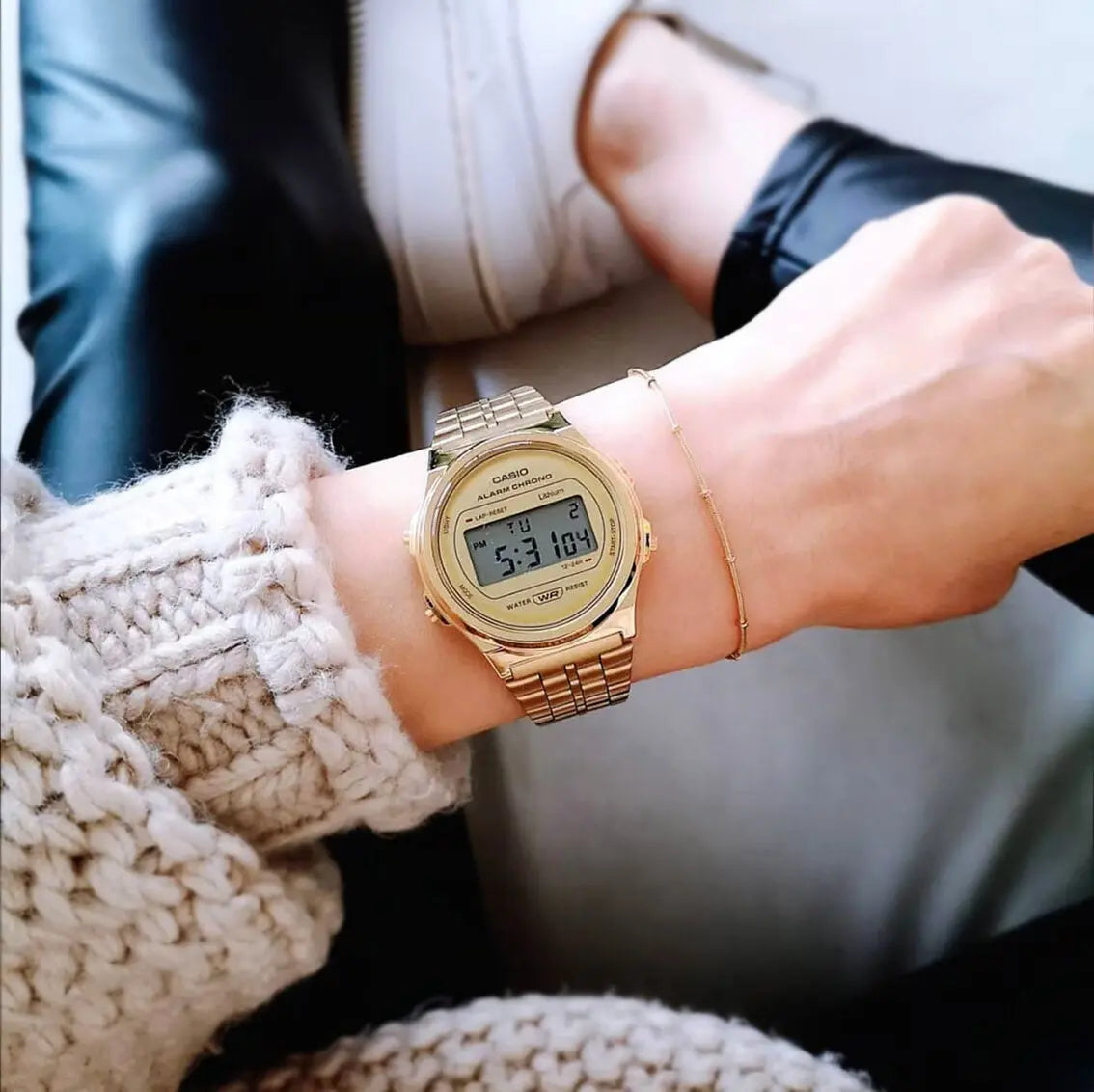 ZEGAREK DAMSKI CASIO Vintage Iconic A171WEG-9ADF + BOX ZEGAREK DAMSKI CASIO Vintage Iconic A171WEG-9ADF + BOX - Lorence 4549526300905