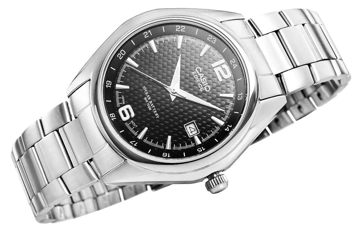 Zegarek Męski Casio Edifice EF-121D-1AVEG 10 Bar Zegarek Męski Casio Edifice EF-121D-1AVEG 10 Bar - Lorence 4549526287473