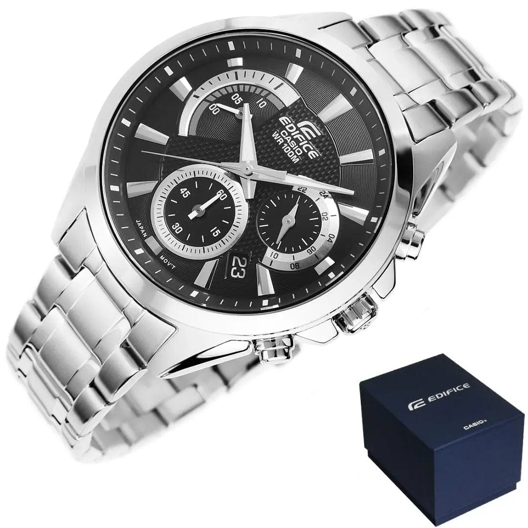 Zegarek Męski Casio Edifice EFV-580D-1AVUEF 10 Bar Zegarek Męski Casio Edifice EFV-580D-1AVUEF 10 Bar - Lorence 4549526210716