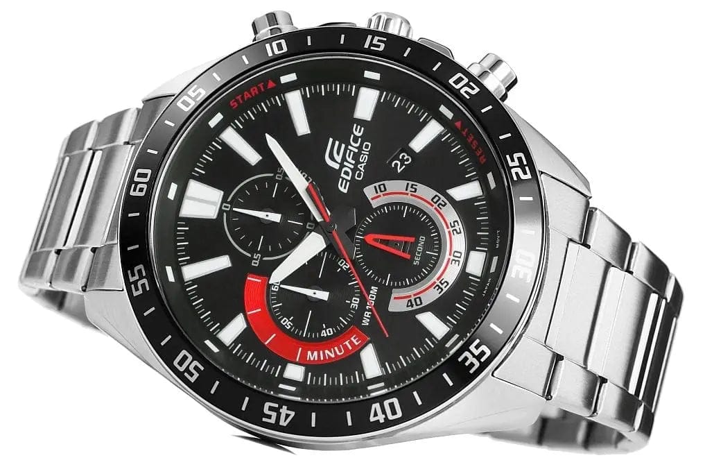 Zegarek Męski Casio Edifice EFV-620D-1A4VUEF 10 Bar Zegarek Męski Casio Edifice EFV-620D-1A4VUEF 10 Bar - Lorence 4549526312250
