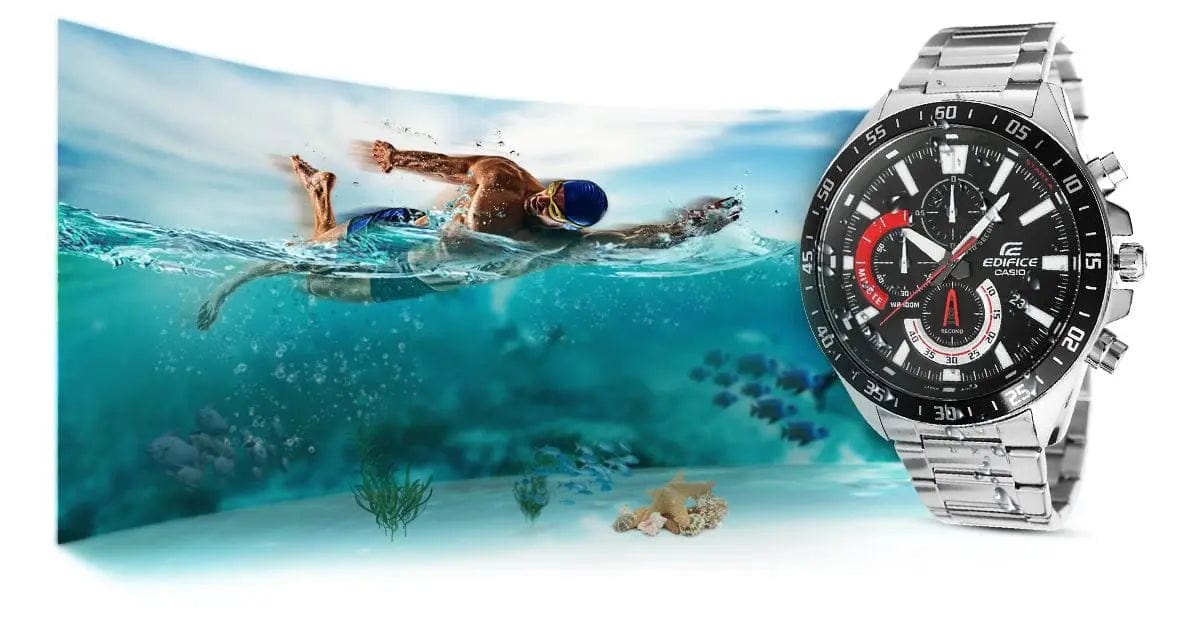 Zegarek Męski Casio Edifice EFV-620D-1A4VUEF 10 Bar Zegarek Męski Casio Edifice EFV-620D-1A4VUEF 10 Bar - Lorence 4549526312250