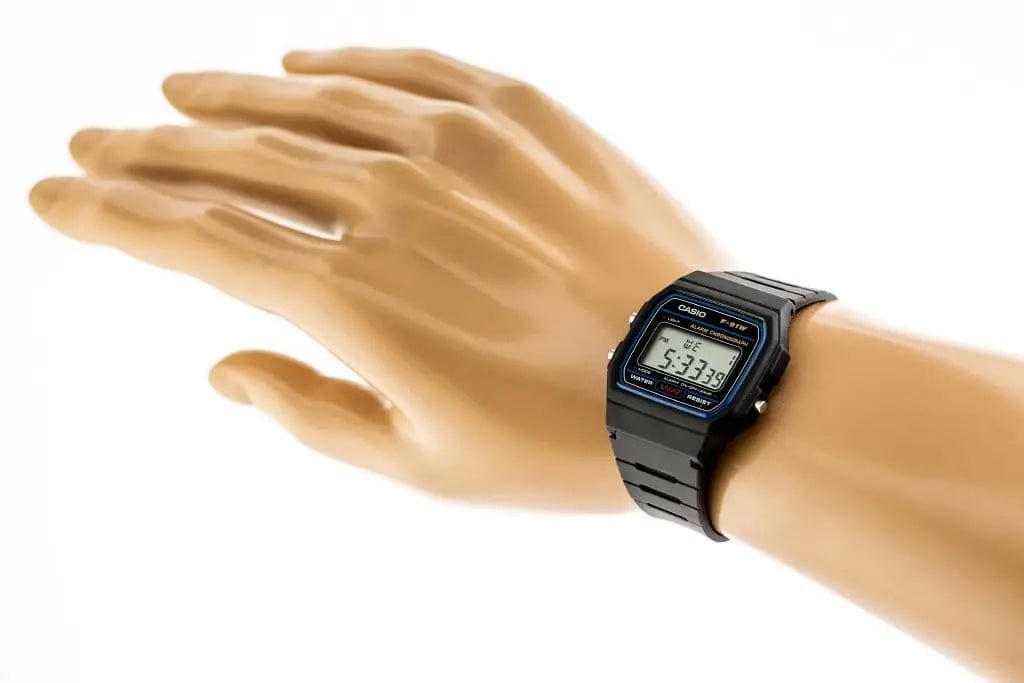Zegarek Męski Casio F-91W-1YER Zegarek Męski Casio F-91W-1YER - Lorence 4971850246282