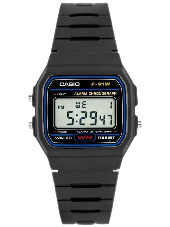 Zegarek Męski Casio F-91W-1YER Zegarek Męski Casio F-91W-1YER - Lorence 4971850246282