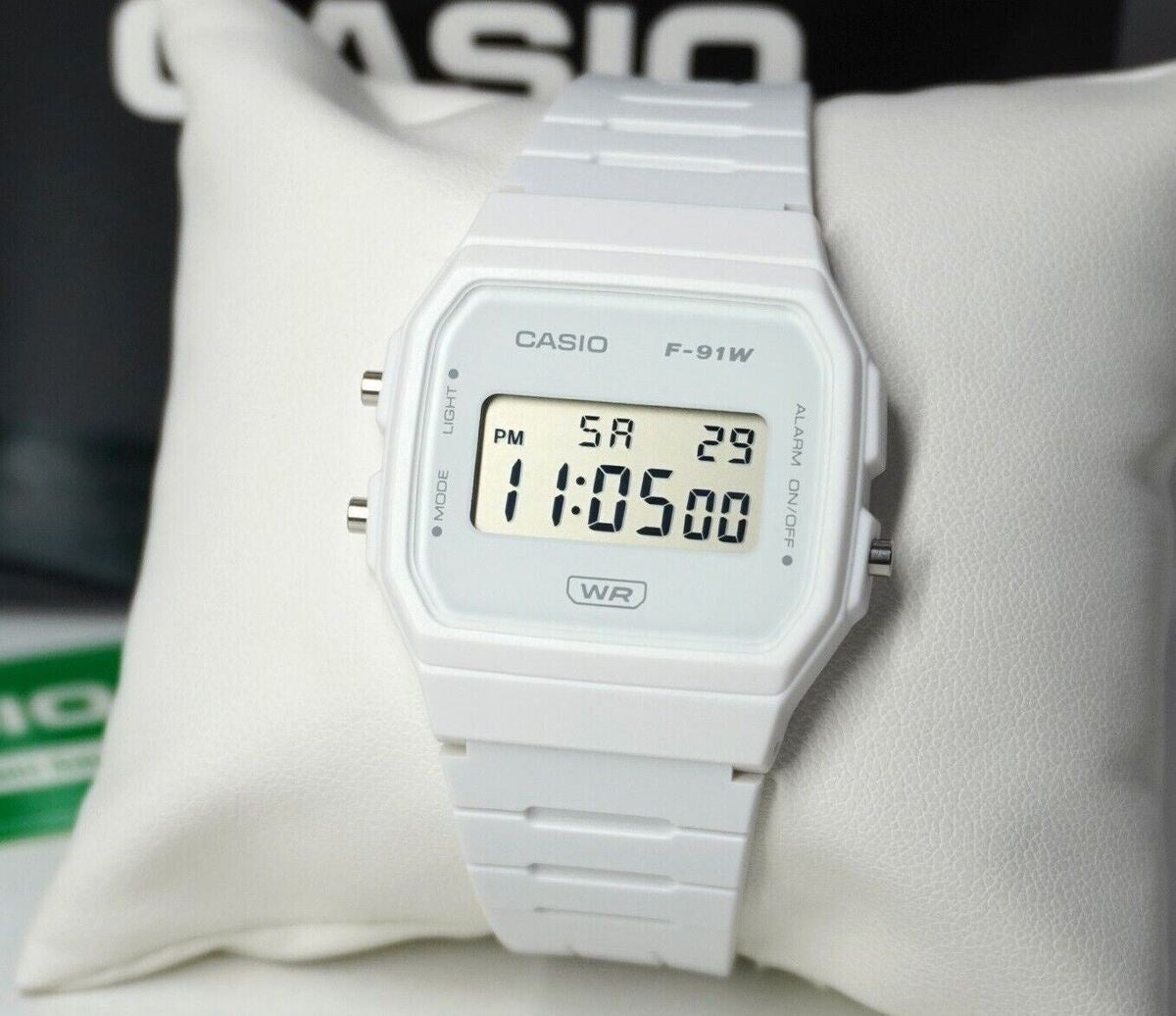 ZEGAREK MĘSKI CASIO F-91WB-7A + BOX ZEGAREK MĘSKI CASIO F-91WB-7A + BOX - Lorence 4549526378454