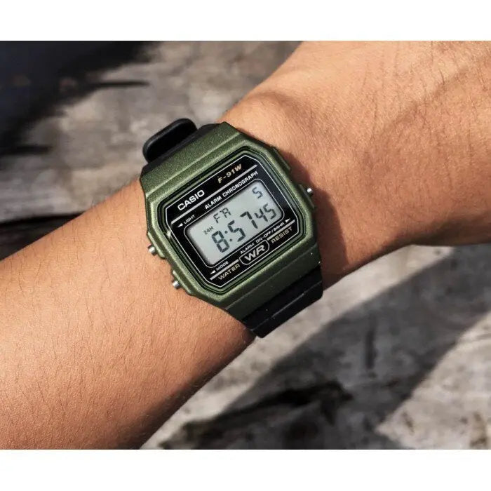 ZEGAREK MĘSKI CASIO F-91WM-3AER (zd102f) + BOX ZEGAREK MĘSKI CASIO F-91WM-3AER (zd102f) + BOX - Lorence 889232187587
