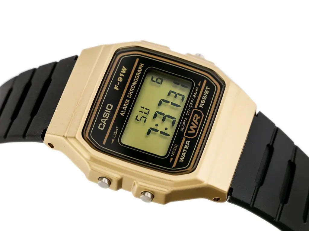ZEGAREK MĘSKI CASIO F-91WM-9A (zd102b) + BOX ZEGAREK MĘSKI CASIO F-91WM-9A (zd102b) + BOX - Lorence 4549526140839