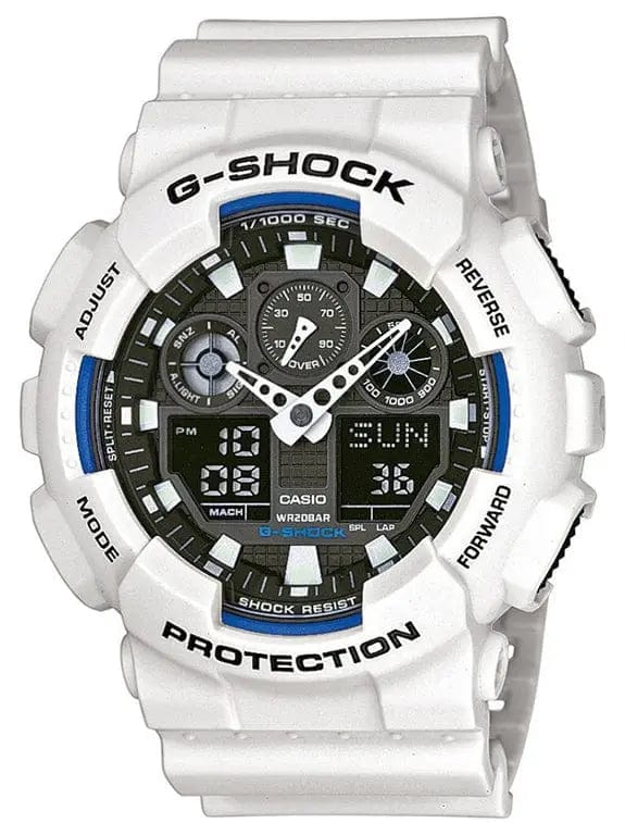 Zegarek Męski Casio G-shock GA-100B-7AER Zegarek Męski Casio G-shock GA-100B-7AER - Lorence 4971850948377