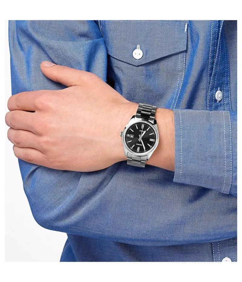 ZEGAREK MĘSKI CASIO MTP-1302PD-1A1 (zd072f) + BOX ZEGAREK MĘSKI CASIO MTP-1302PD-1A1 (zd072f) + BOX - Lorence 4971850445500