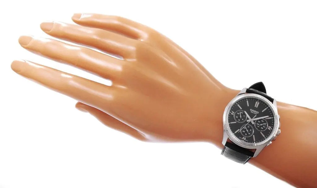 ZEGAREK MĘSKI CASIO MTP-1375L 1A (zd115b) + BOX ZEGAREK MĘSKI CASIO MTP-1375L 1A (zd115b) + BOX - Lorence 4971850924623