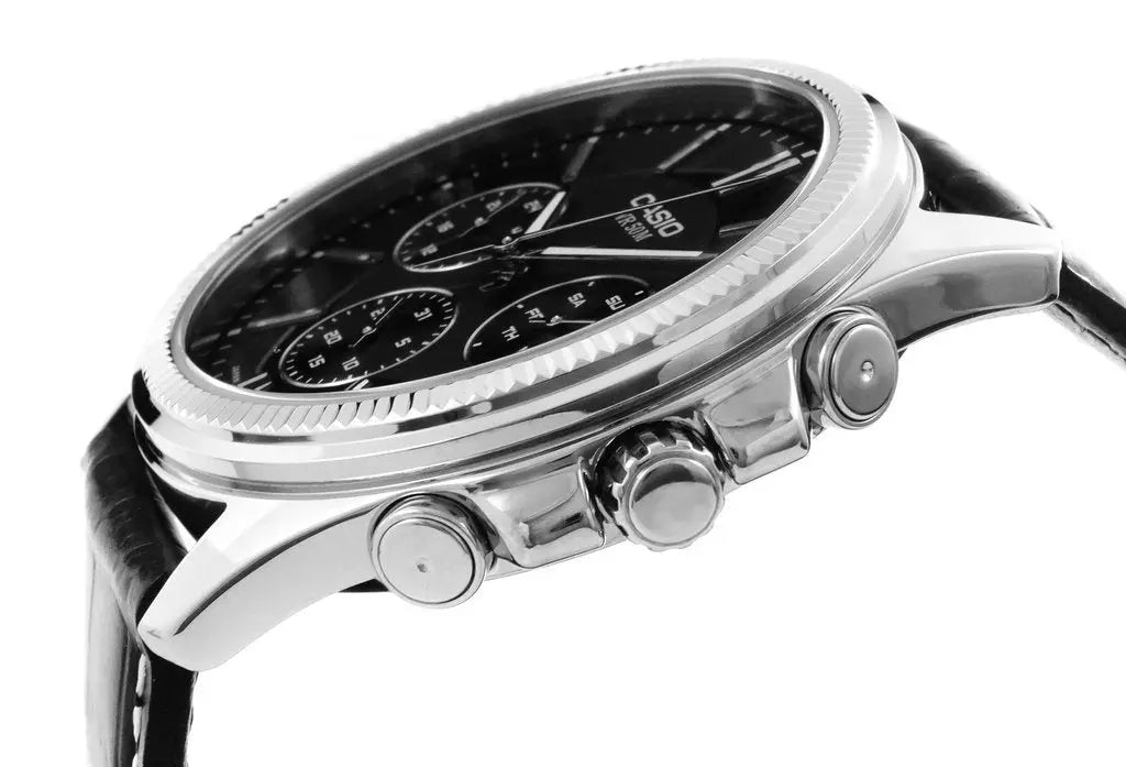 ZEGAREK MĘSKI CASIO MTP-1375L 1A (zd115b) + BOX ZEGAREK MĘSKI CASIO MTP-1375L 1A (zd115b) + BOX - Lorence 4971850924623