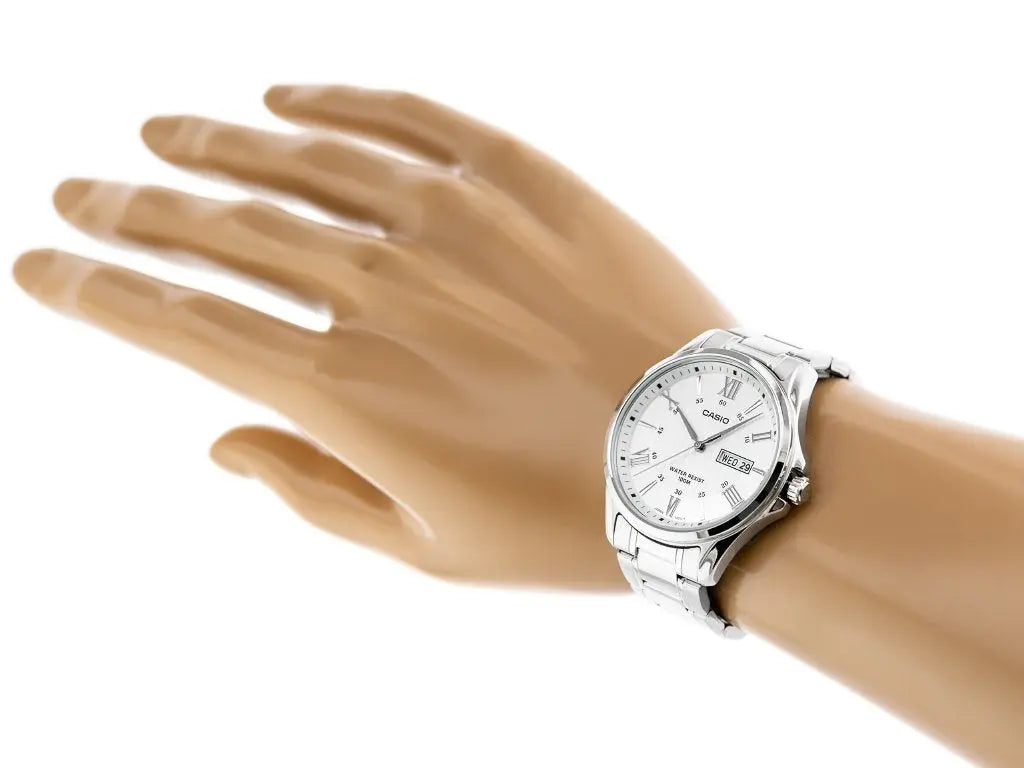 ZEGAREK MĘSKI CASIO MTP-1384D-7A (zd108a) + BOX ZEGAREK MĘSKI CASIO MTP-1384D-7A (zd108a) + BOX - Lorence 4971850998426