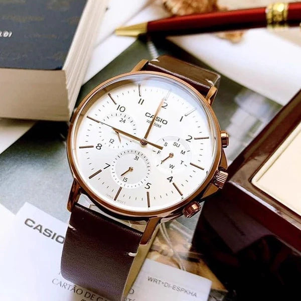 ZEGAREK MĘSKI CASIO MTP-E321RL-5A (zd190b) + BOX ZEGAREK MĘSKI CASIO MTP-E321RL-5A (zd190b) + BOX - Lorence 4549526288272
