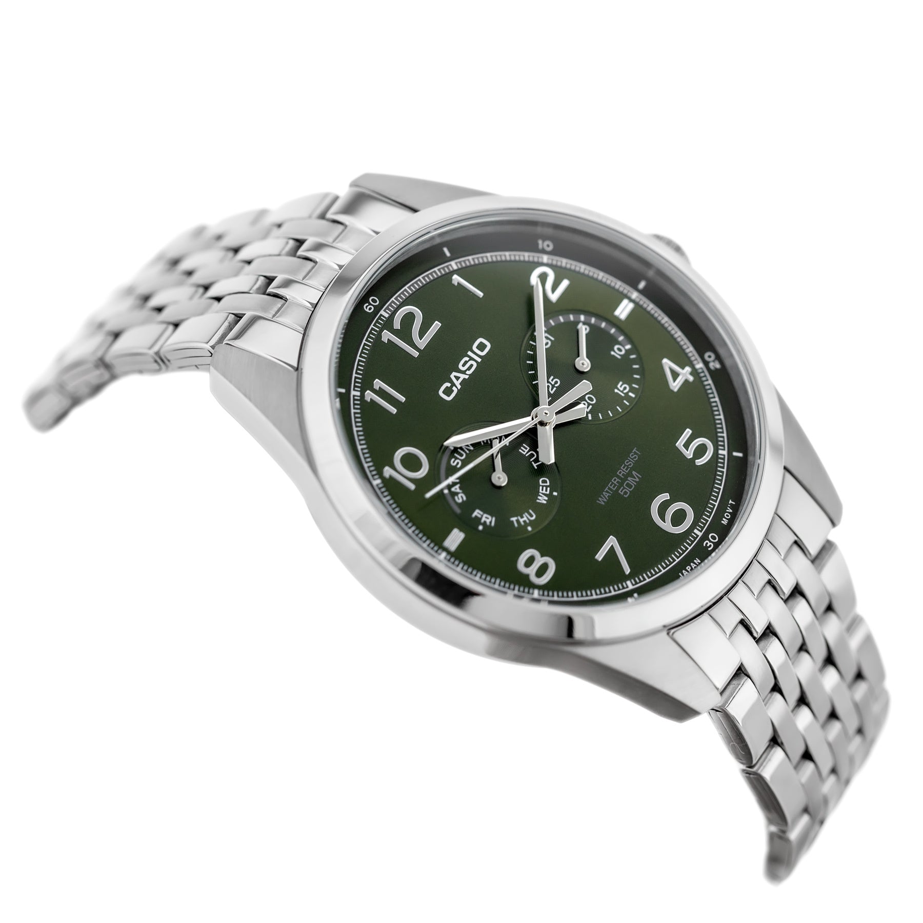 ZEGAREK MĘSKI CASIO MTP-E340D-3A (zd264c) + BOX ZEGAREK MĘSKI CASIO MTP-E340D-3A (zd264c) + BOX - Lorence 4549526381157