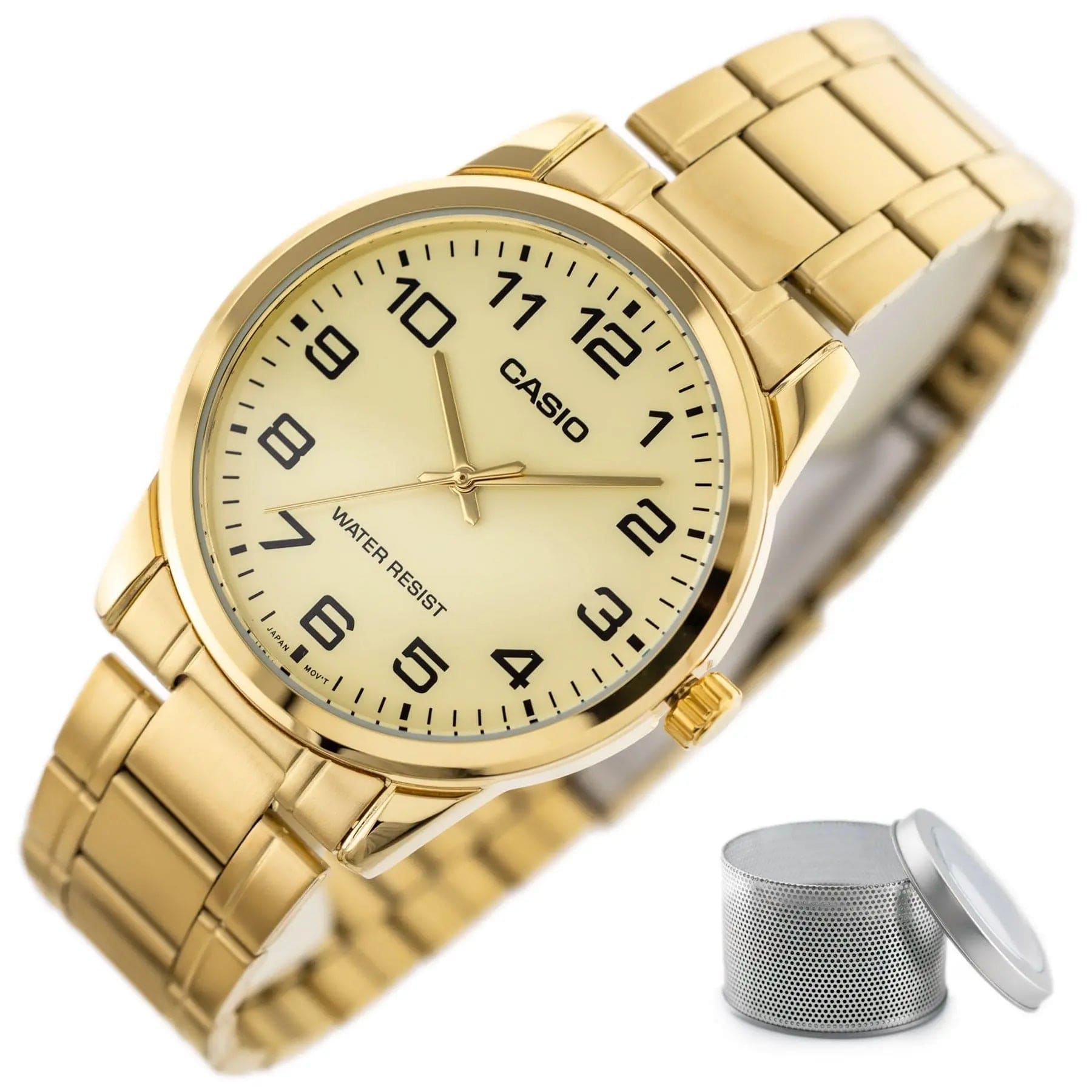 Zegarek Męski Casio MTP-V001G-9B Zegarek Męski Casio MTP-V001G-9B - Lorence 4971850082590