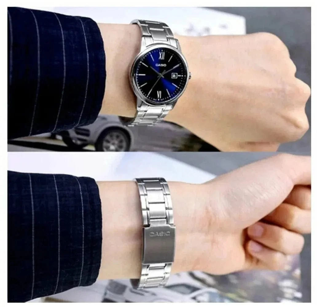 Zegarek Męski Casio MTP-V002D-2B3 Zegarek Męski Casio MTP-V002D-2B3 - Lorence 4549526308024