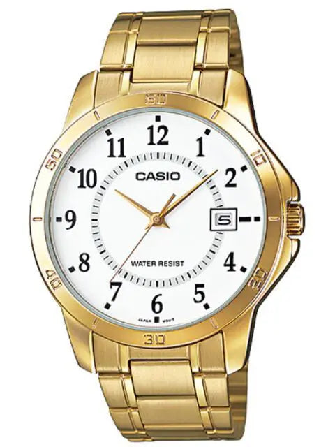 ZEGAREK MĘSKI CASIO MTP-V004G-7B (zd047c) + BOX ZEGAREK MĘSKI CASIO MTP-V004G-7B (zd047c) + BOX - Lorence 4971850056850
