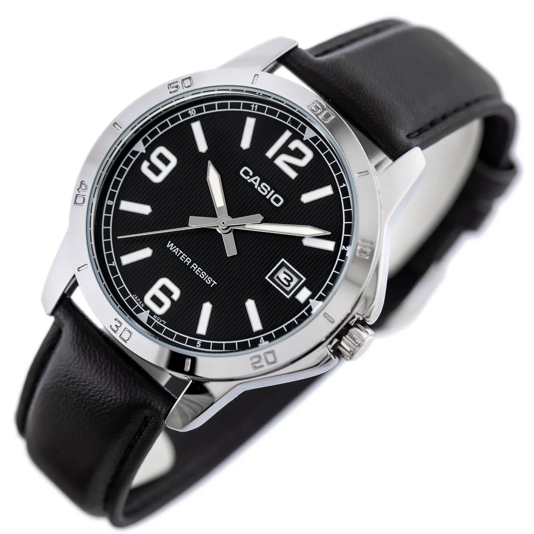 Zegarek Męski Casio MTP-V004L-1B Zegarek Męski Casio MTP-V004L-1B - Lorence 4549526251634