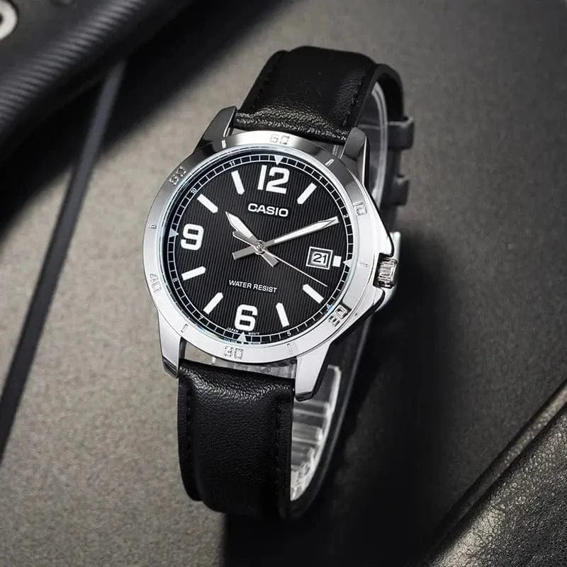 Zegarek Męski Casio MTP-V004L-1B Zegarek Męski Casio MTP-V004L-1B - Lorence 4549526251634