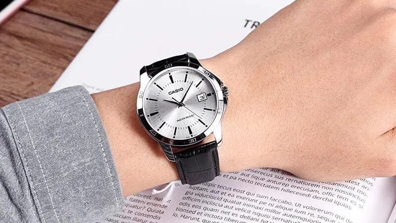 Zegarek Męski Casio MTP-V004L 7A Zegarek Męski Casio MTP-V004L 7A - Lorence 4971850056881