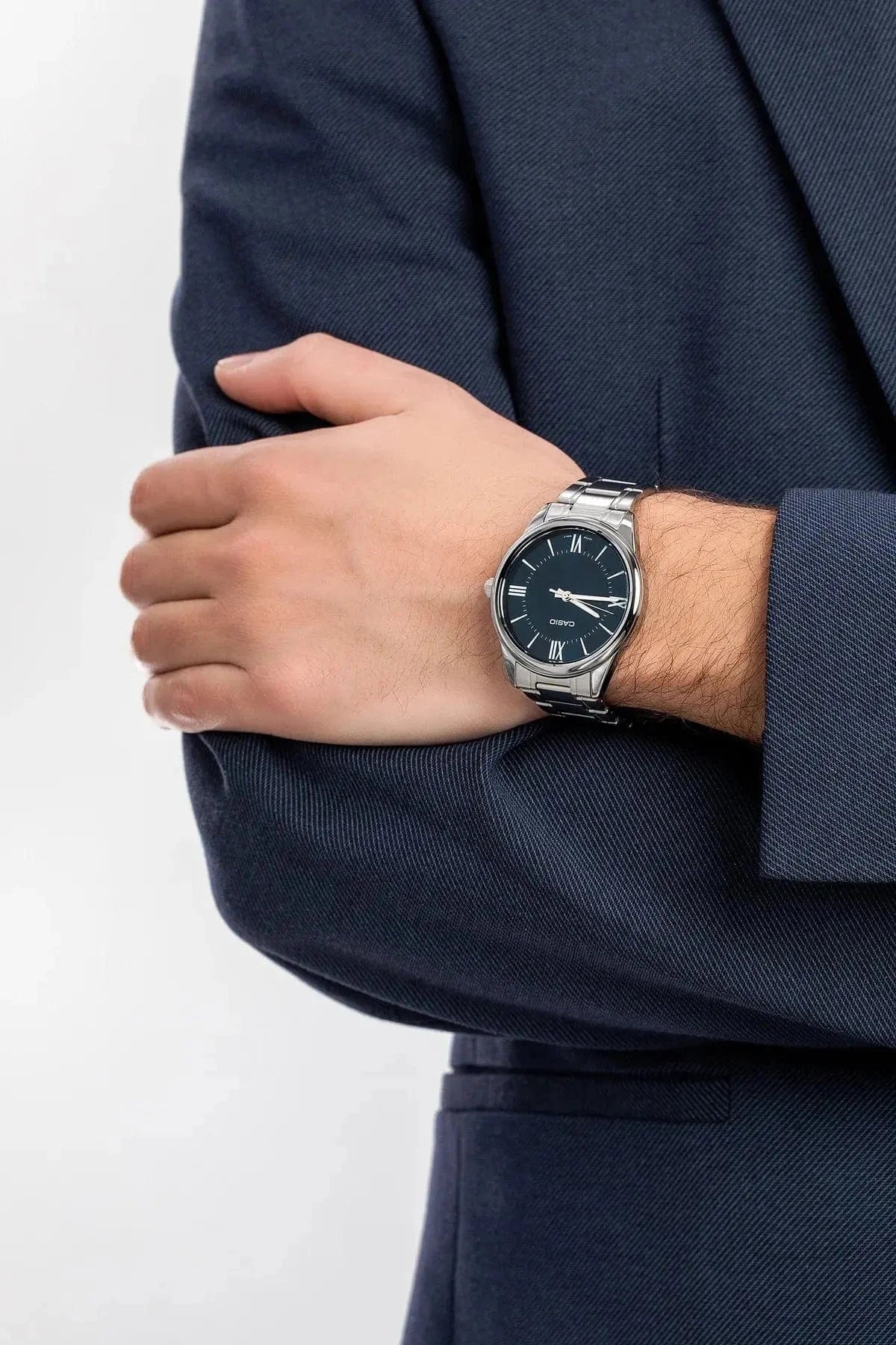 Zegarek Męski Casio MTP-V005D-2B5 Zegarek Męski Casio MTP-V005D-2B5 - Lorence 4549526308116