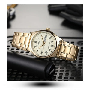 Zegarek Męski Casio  MTP-V006G-9B Zegarek Męski Casio  MTP-V006G-9B - Lorence 4971850030096