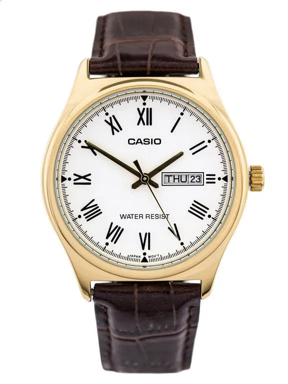 ZEGAREK MĘSKI CASIO MTP-V006GL 7B (zd065b) + BOX ZEGAREK MĘSKI CASIO MTP-V006GL 7B (zd065b) + BOX - Lorence 497185030126