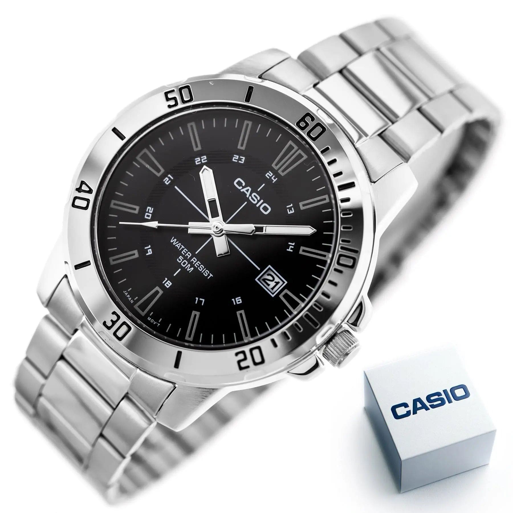 Zegarek Męski Casio MTP-VD01D-1CVUDF Zegarek Męski Casio MTP-VD01D-1CVUDF - Lorence 4549526361173