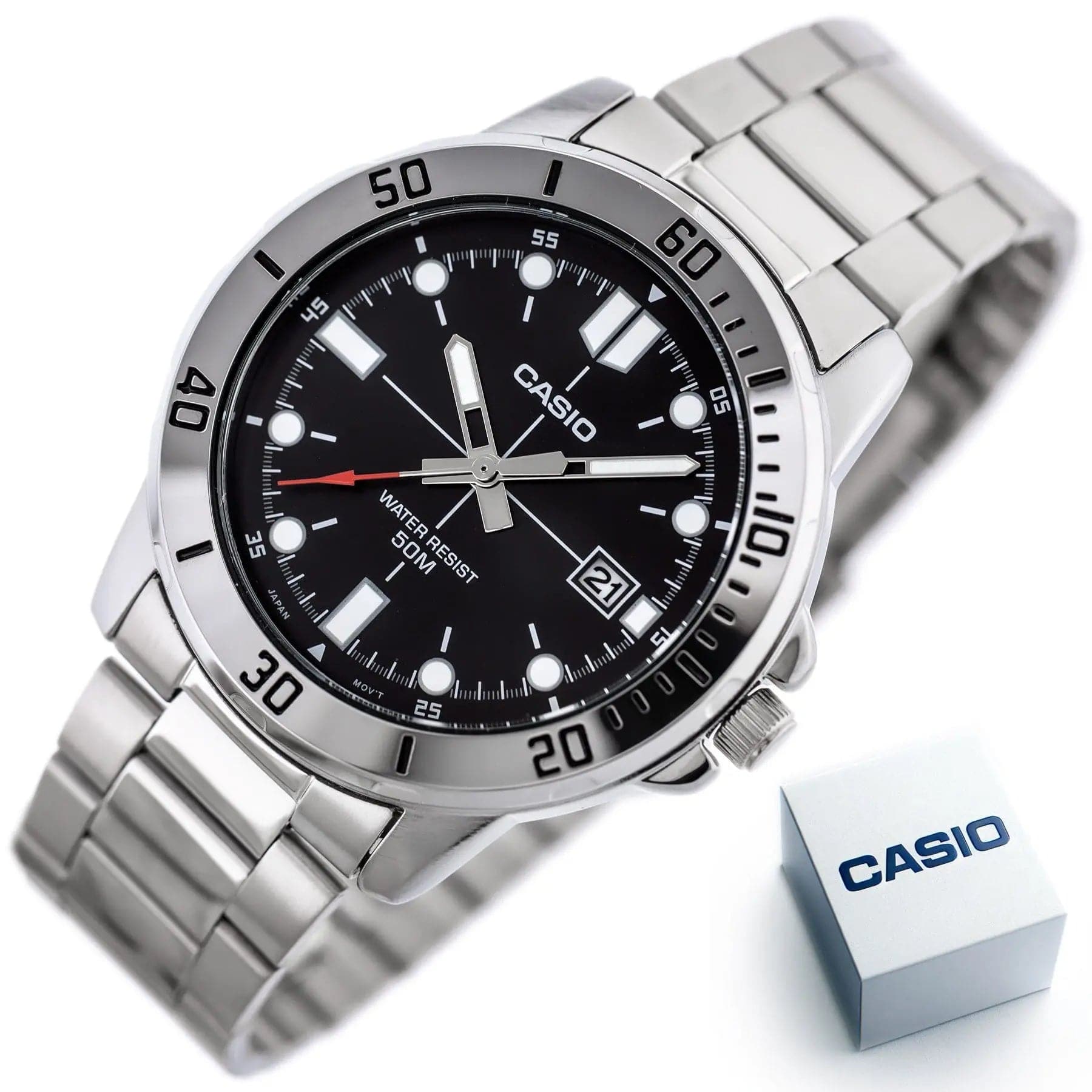 Zegarek Męski Casio MTP-VD01D-1EV Zegarek Męski Casio MTP-VD01D-1EV - Lorence 4549526186646