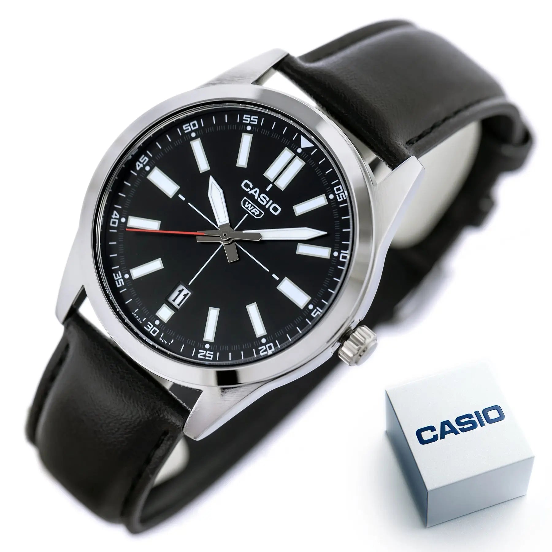 ZEGAREK MĘSKI CASIO MTP-VD02L-1EUDF (zd170a) + BOX ZEGAREK MĘSKI CASIO MTP-VD02L-1EUDF (zd170a) + BOX - Lorence 4549526313936