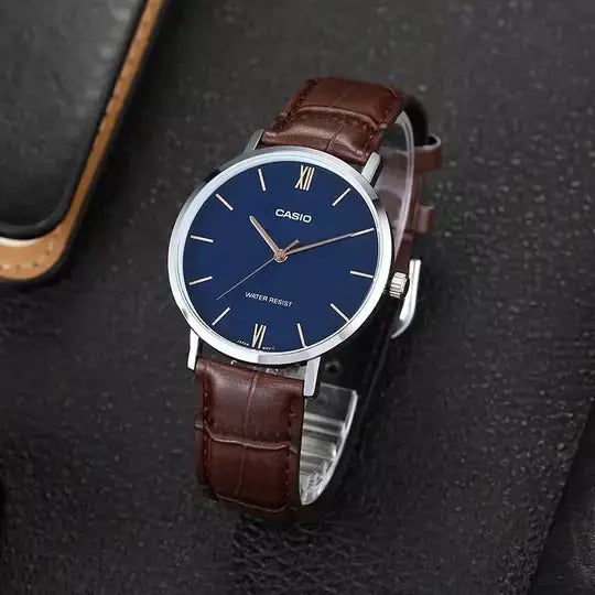 ZEGAREK MĘSKI CASIO MTP-VT01L-2B + BOX ZEGAREK MĘSKI CASIO MTP-VT01L-2B + BOX - Lorence 4549526214530