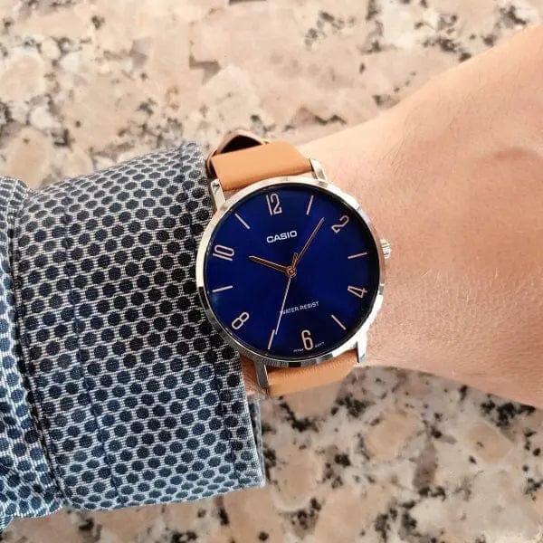 Zegarek Męski Casio MTP-VT01L-2B2 Zegarek Męski Casio MTP-VT01L-2B2 - Lorence 4549526285134