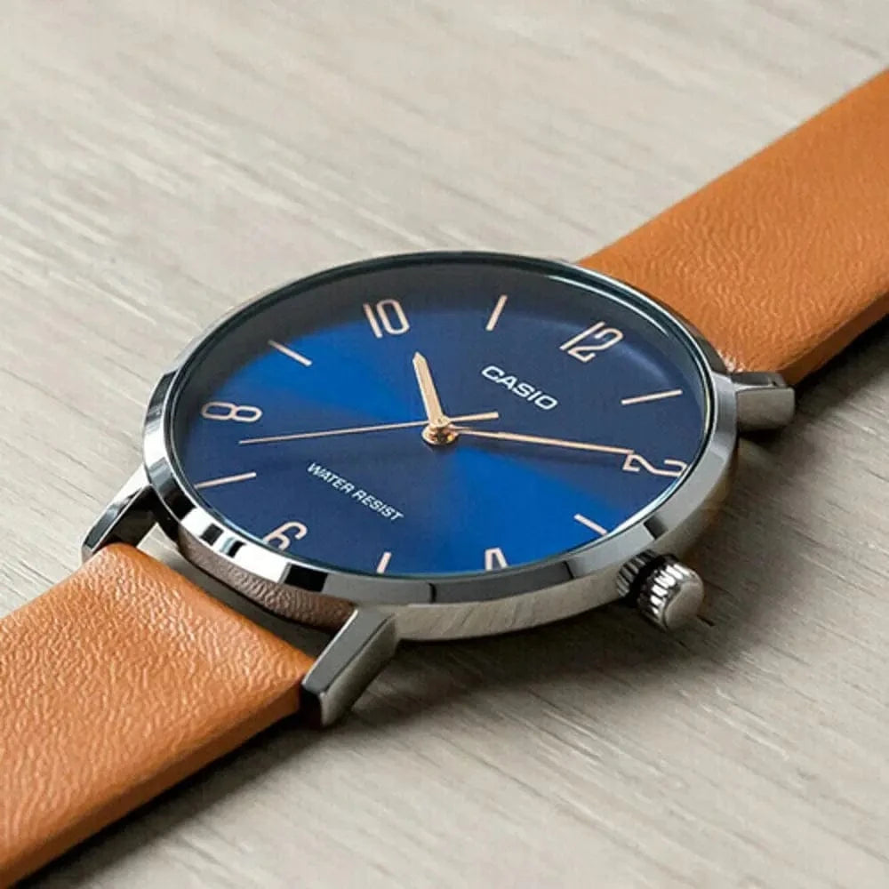 Zegarek Męski Casio MTP-VT01L-2B2 Zegarek Męski Casio MTP-VT01L-2B2 - Lorence 4549526285134