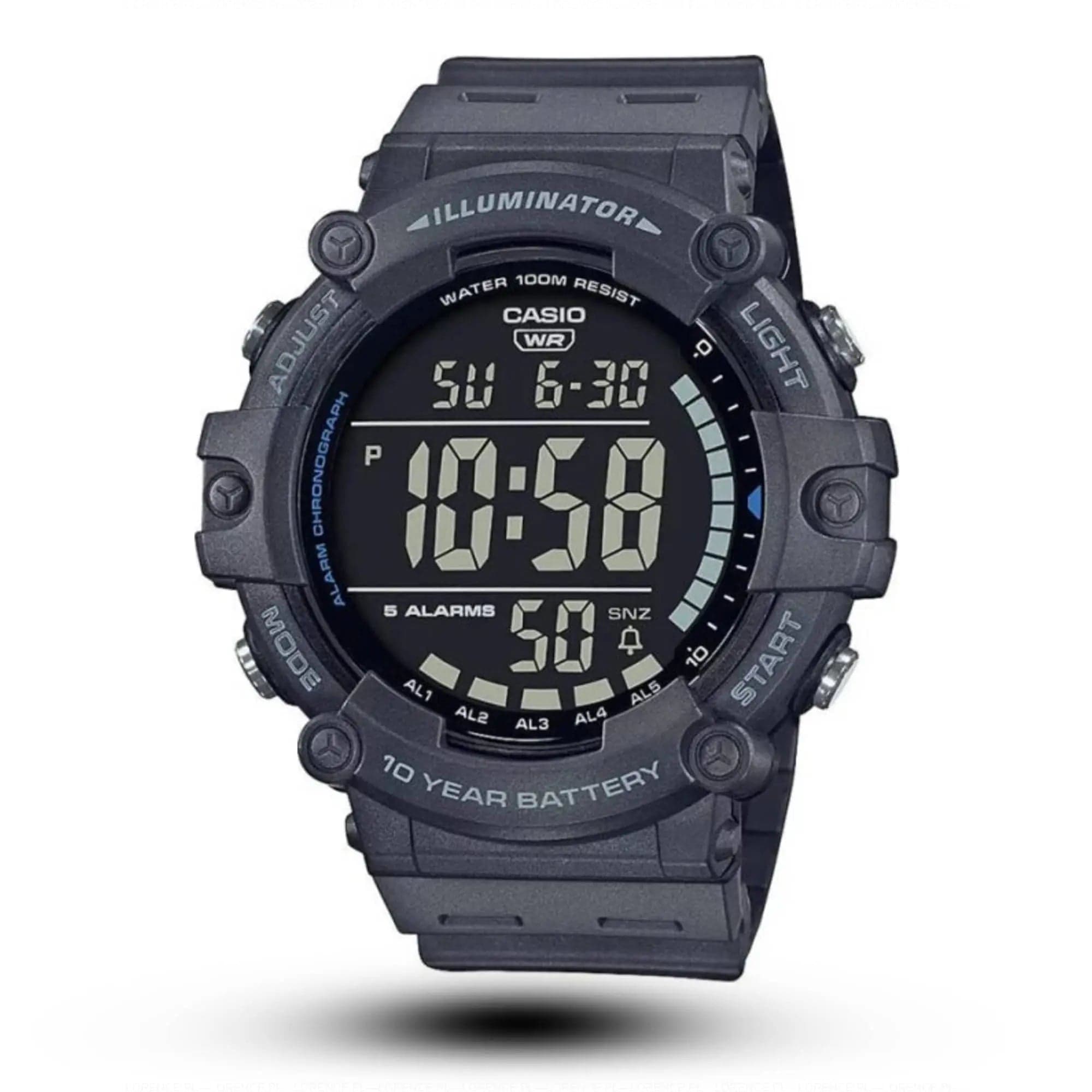Zegarek Męski Casio Sport Illuminator AE-1500WH-8B Zegarek Męski Casio Sport Illuminator AE-1500WH-8B - Lorence 4549526296994