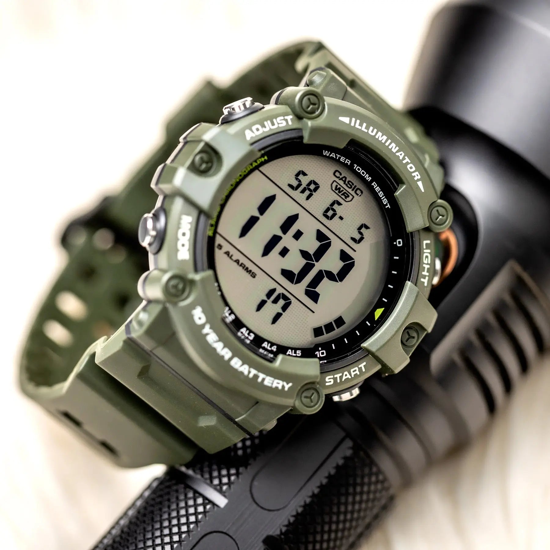 ZEGAREK MĘSKI CASIO SPORT ILLUMINATOR AE-1500WHX-3A + BOX ZEGAREK MĘSKI CASIO SPORT ILLUMINATOR AE-1500WHX-3A + BOX - Lorence 4549526324154