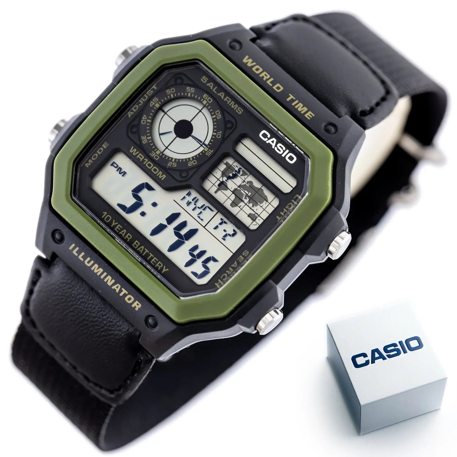 ZEGAREK MĘSKI CASIO Sports AE-1200WHB-1B + BOX (zd146d) ZEGAREK MĘSKI CASIO Sports AE-1200WHB-1B + BOX (zd146d) - Lorence 4971850906506