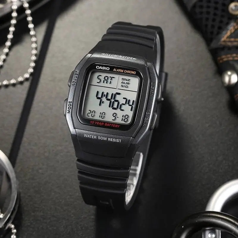 ZEGAREK MĘSKI CASIO W-96H-1B + BOX ZEGAREK MĘSKI CASIO W-96H-1B + BOX - Lorence 4971850802396