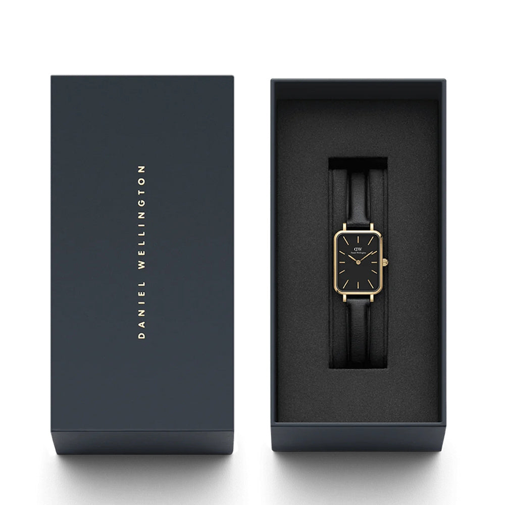 ZEGAREK DAMSKI DANIEL WELLINGTON Quadro Pressed Sheffield Gold 20mm DW00100560 + BOX ZEGAREK DAMSKI DANIEL WELLINGTON Quadro Pressed Sheffield Gold 20mm 7315030040098
