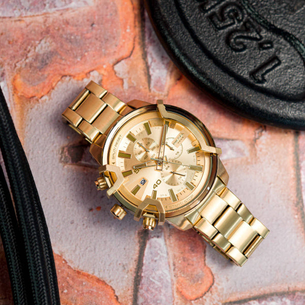 ZEGAREK MĘSKI DIESEL Griffed Chronograph DZ4573 + BOX ZEGAREK MĘSKI DIESEL Griffed Chronograph DZ4573 + BOX - Lorence 4064092062892