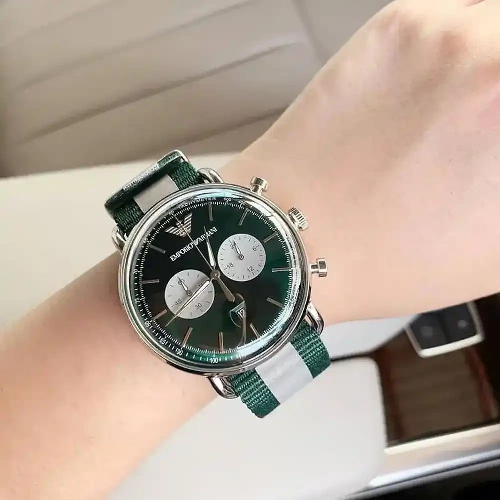 ZEGAREK MĘSKI EMPORIO ARMANI AR11221 - AVIATOR (zi019e) ZEGAREK MĘSKI EMPORIO ARMANI AR11221 - AVIATOR (zi019e) - Lorence 723763279819