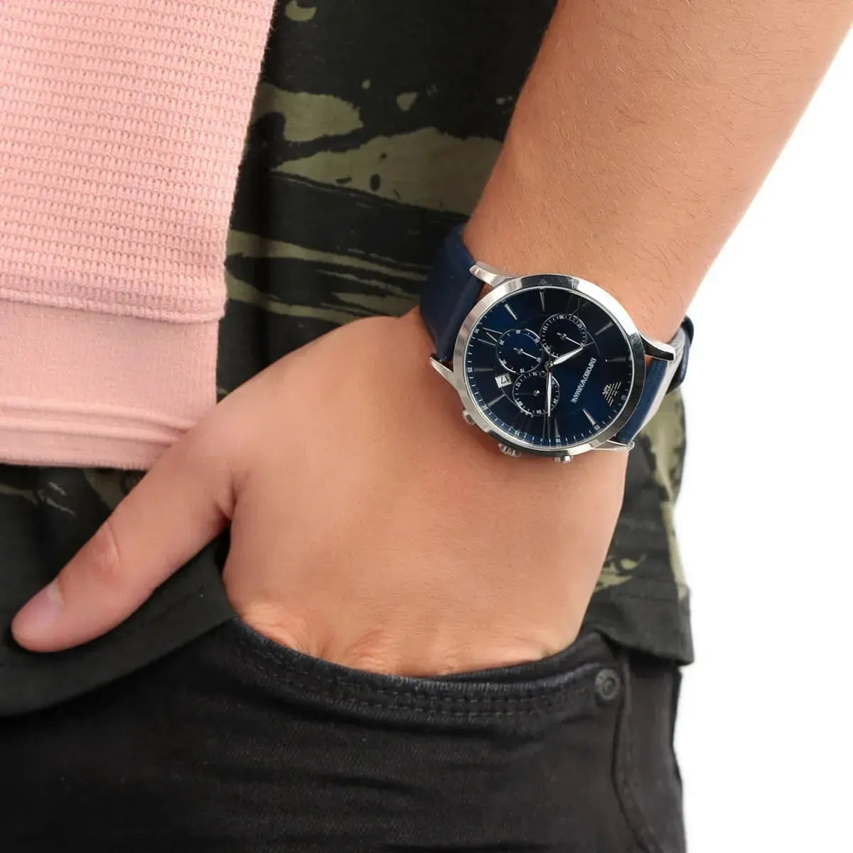 ZEGAREK MĘSKI EMPORIO ARMANI AR11226 - GIOVANNI (zi078a) + BOX ZEGAREK MĘSKI EMPORIO ARMANI AR11226 - GIOVANNI (zi078a) + BOX - 723763279833