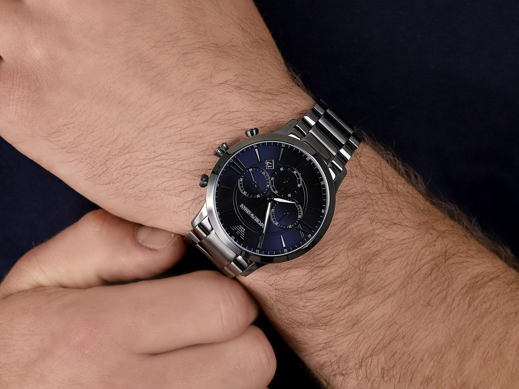 ZEGAREK MĘSKI EMPORIO ARMANI AR11348 - GIOVANNI CHRONO (zi025c) ZEGAREK MĘSKI EMPORIO ARMANI AR11348 - GIOVANNI CHRONO (zi025c) - 4064092012156